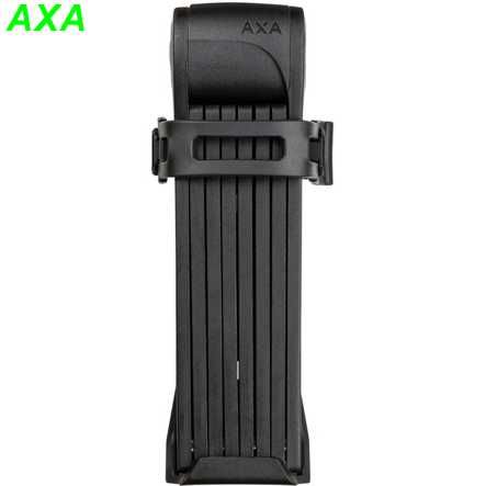 Faltschloss AXA Fold 100 Lite 100cm schwarz 660 gr. auf Flaschenhalter safety 7